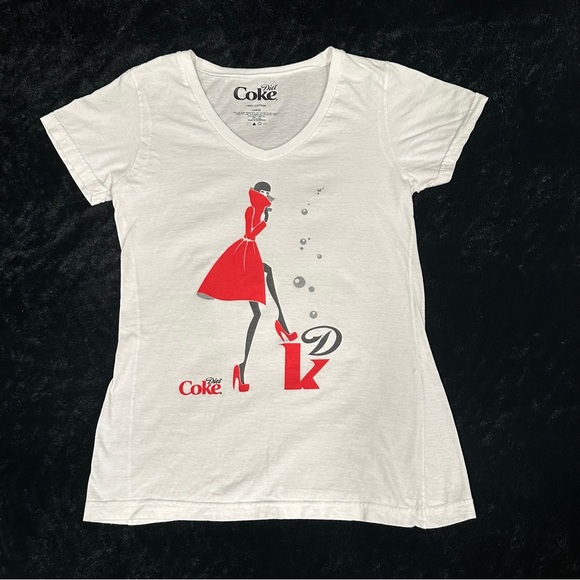 Diet Coke women’s large fitted T-shirt - Picture 3 of 7